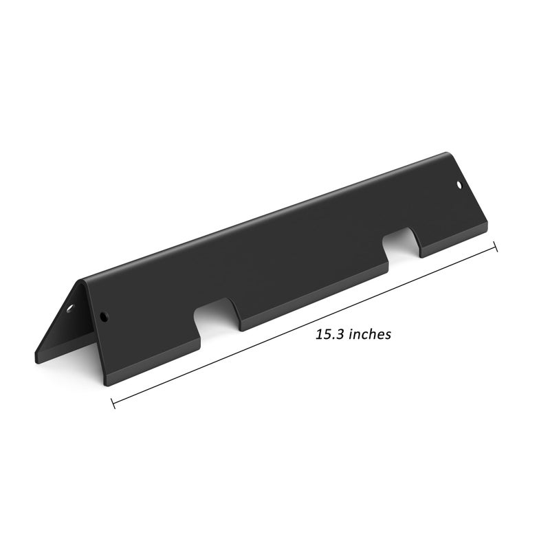 WEMEIKIT 7636 & 67046 Flavorizer Bars for Weber Spirit II E-310 310 300 Grill Parts  Spirit E/S-310 320 330 Part Replacement  16GA Porcelain-enameled Flavor Bars for Weber Spirit GS4  15.3  Flame Guards 5 Pack - Image 3